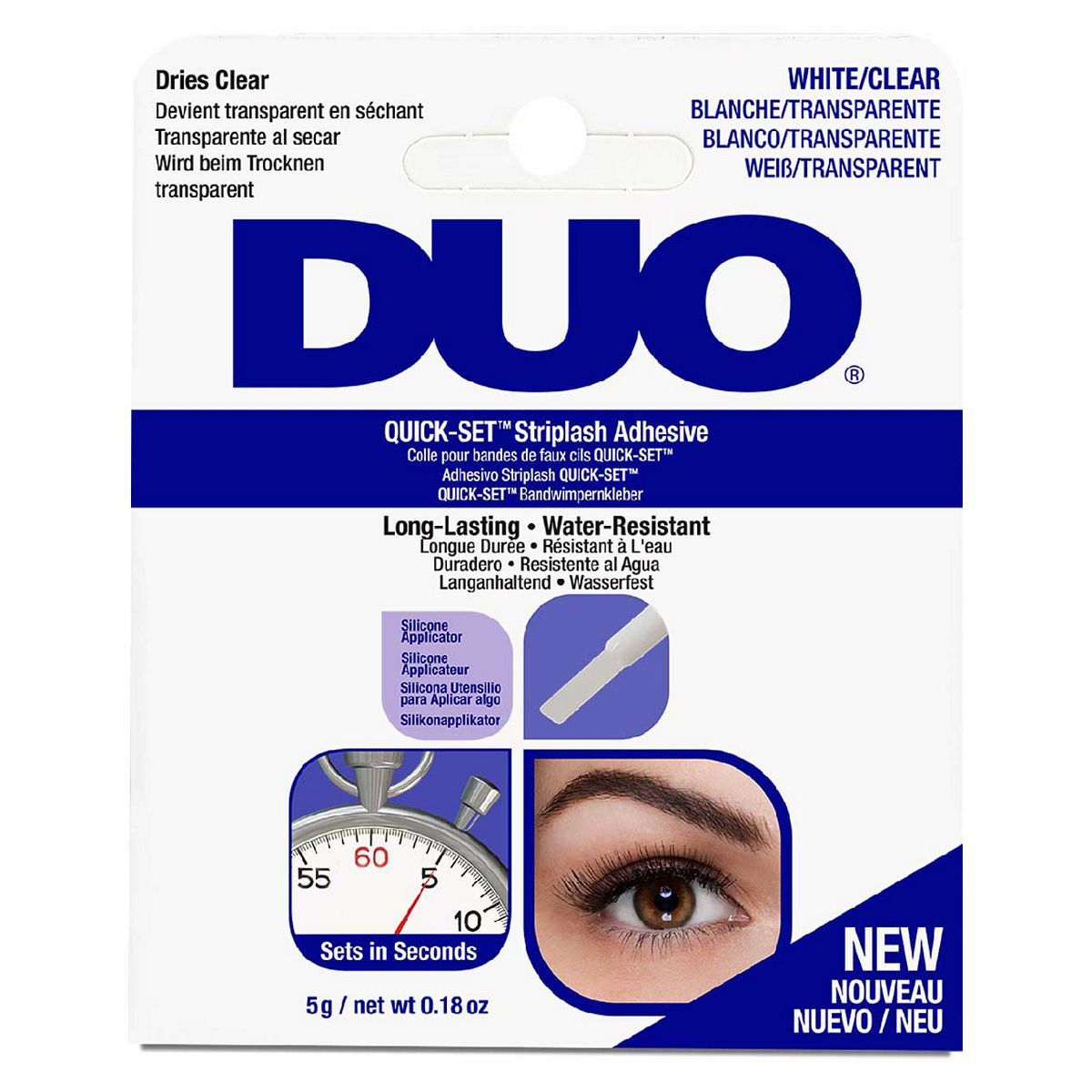 Duo Quick-Set Striplash Adhesive Clear 5g GOODS Boots   