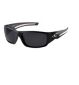 O'Neill Zepol Sunglasses Matte Black Silver Mirror Frame, imported from the UK