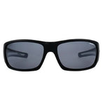 ONeill Sunglasses Zepol - Matte Black and Silver Mirror Frame