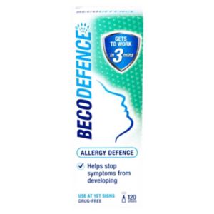 Becodefence Allergy Defence nasal spray 120 Sprays - British product