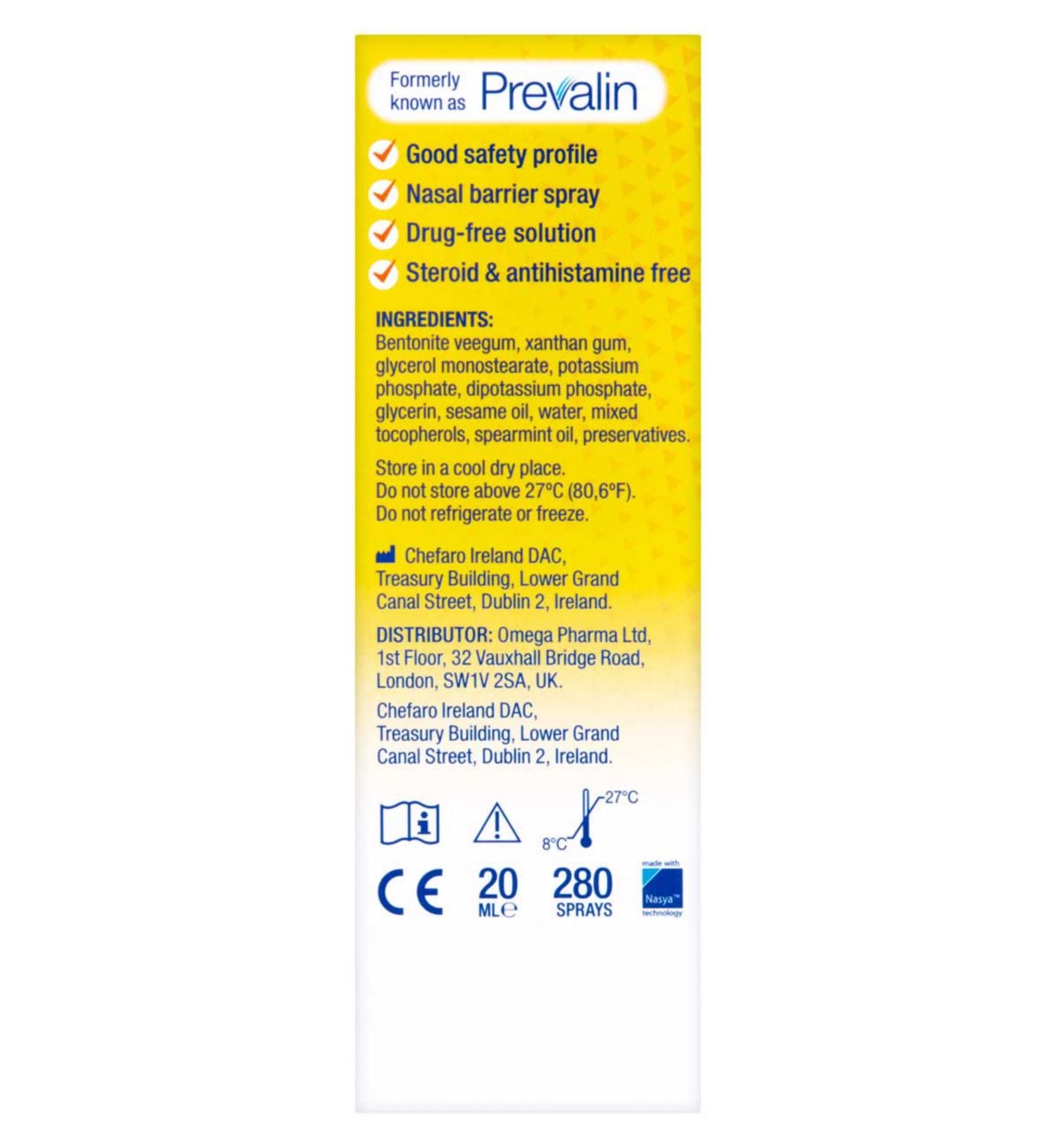 Becodefence Kids Allergy Defence nesespray 280 spray - britisk produkt