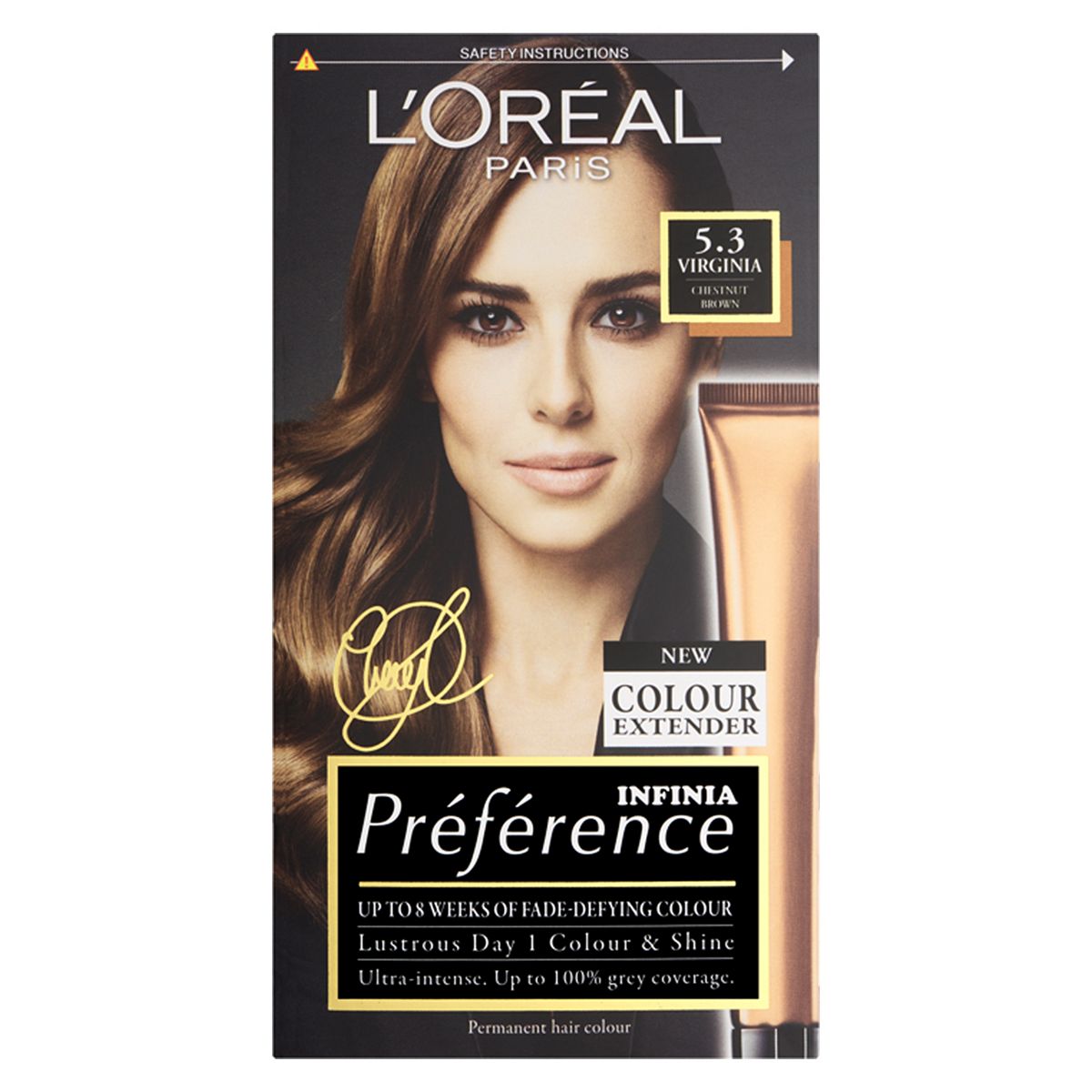 L’Oréal Paris Preference Permanent Hair Dye, Luminous Colour, Light Golden Brown 5.3 GOODS Boots   