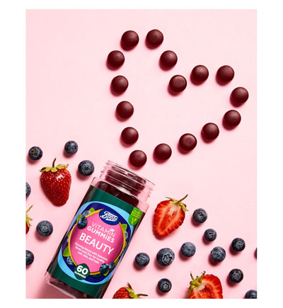 Boots Beauty Vitamin Gummier Blåbær 60 Gummier