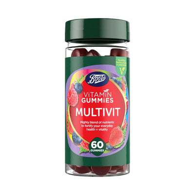 Boots Multivitamin Gummies Mixed Berry 60 Pieces