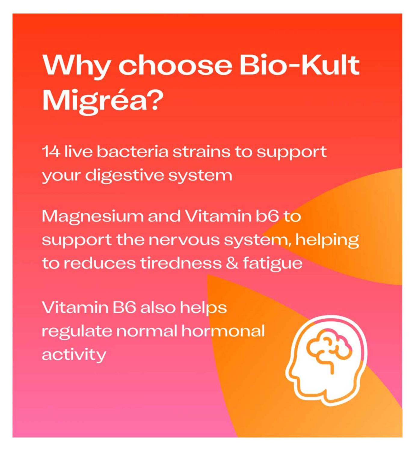 Complément Bio-Kult Migrea pour l'intestin 60 gélules - Produit britannique
