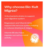 Complément Bio-Kult Migrea pour l'intestin 60 gélules - Produit britannique