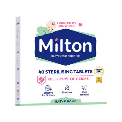 Boots Milton Baby Sterilising Tablets 40 Pack- Buy online at McGrocer