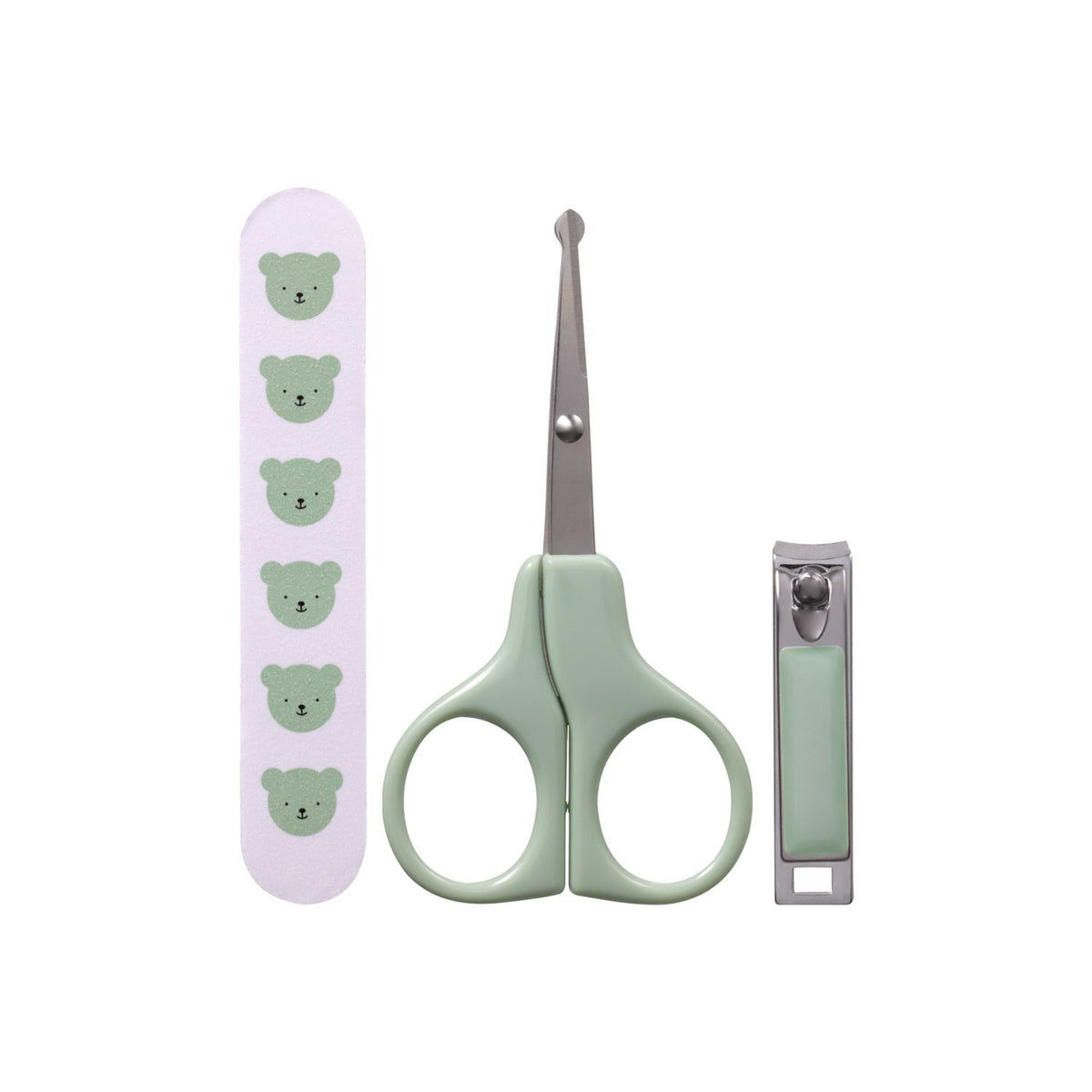 Boots Little + Loved babypleiesett med neglesaks, importert fra Storbritannia