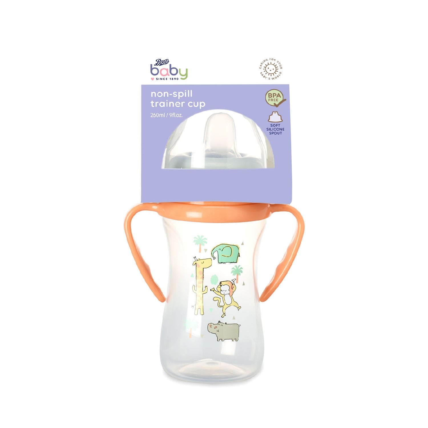 Boots Baby non-spill trainer cup 260ml - British product