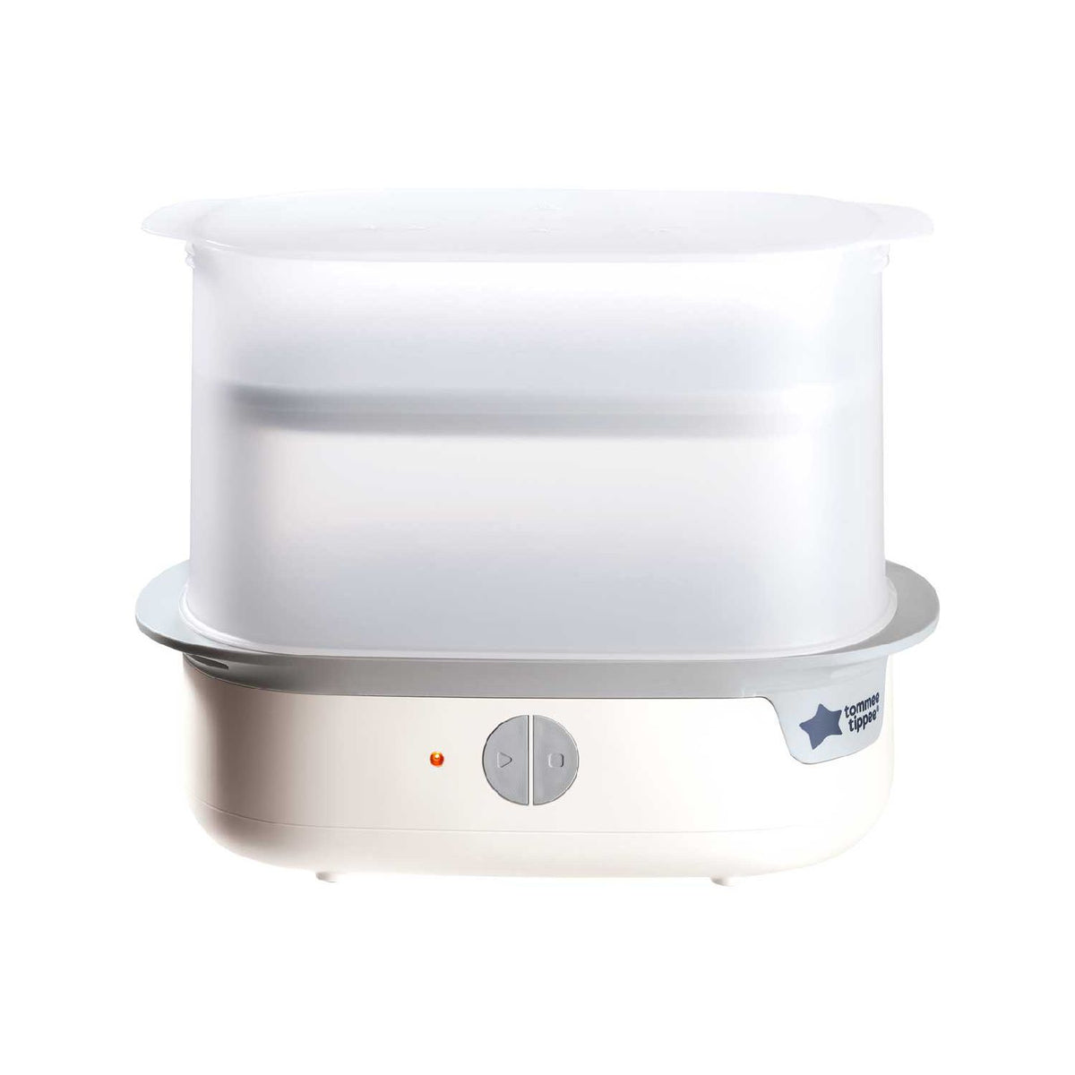 Tommee Tippee White Supersteam steriliser for six bottles (British brand)