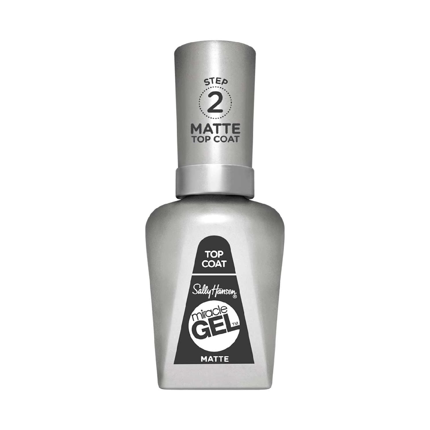 Sally Hansen Miracle Gel Top Coat matt finish, importert fra Storbritannia