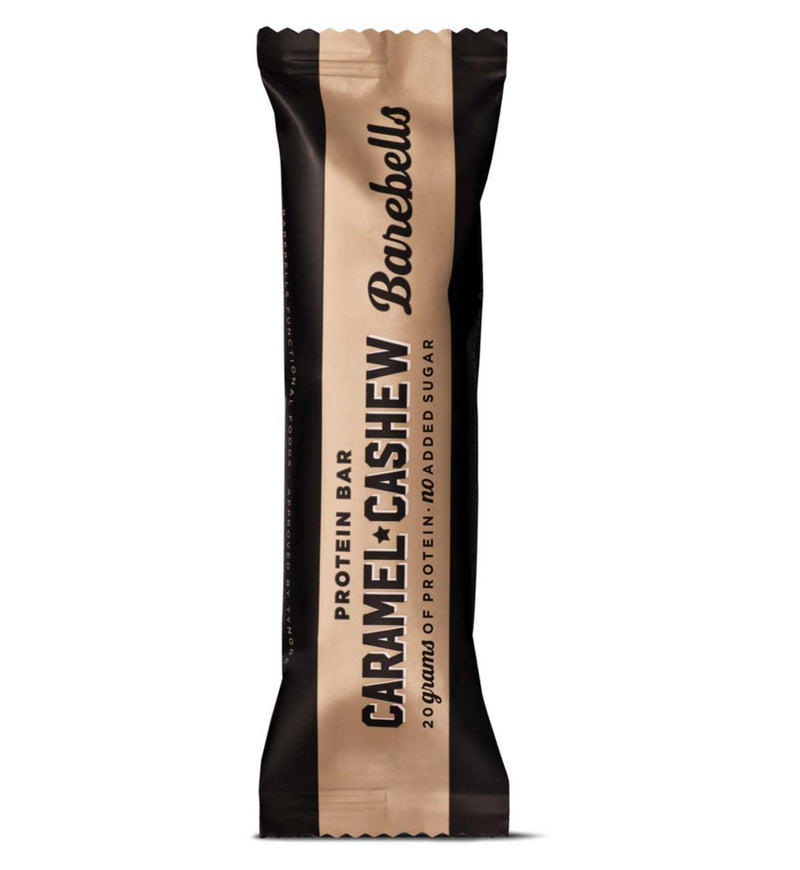 Barebells protein bar caramel cashew 55g - British product