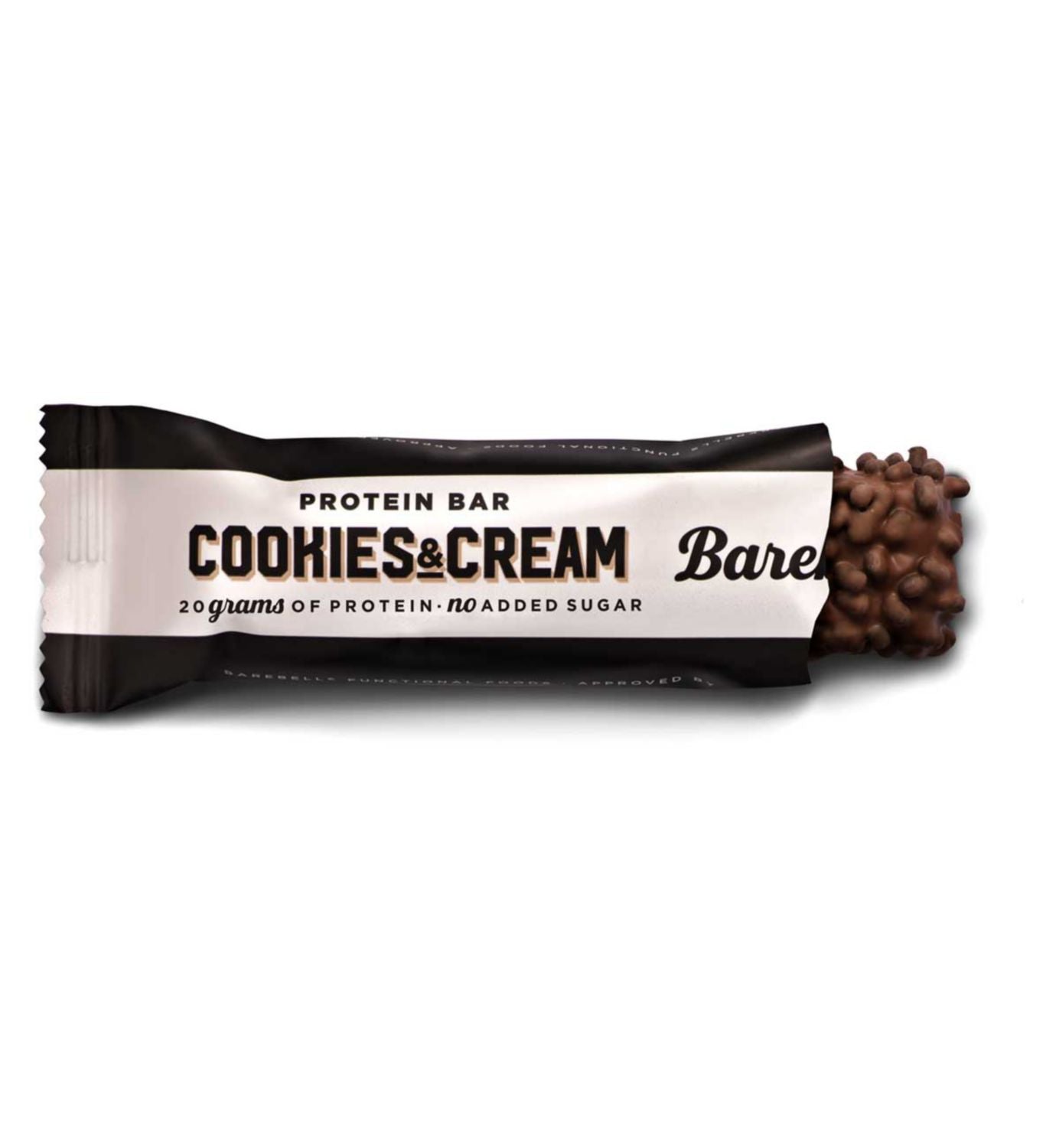 Barebells Protein Bar Cookies &amp; Cream Geschmack 55g - Britisches Produkt