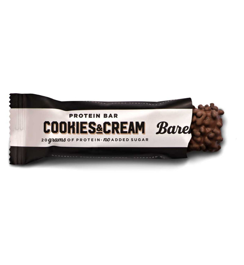 Barebells Protein Bar Cookies &amp; Cream Geschmack 55g - Britisches Produkt