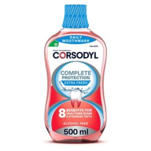 Corsodyl mouthwash Extra Fresh 500ml - British product