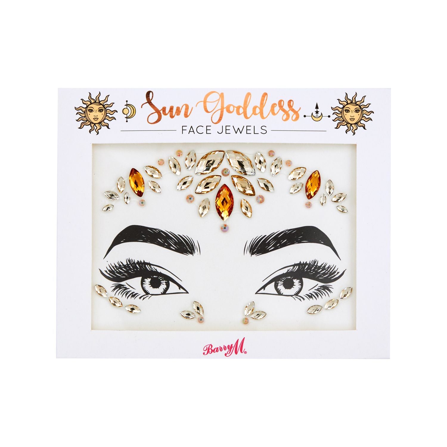 Barry M Face Jewels Unique Designs for Festivals - British product