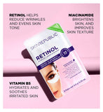 Skin Republic Retinol Hydrogel Augenpads 33ml, importiert aus dem Vereinigten Königreich