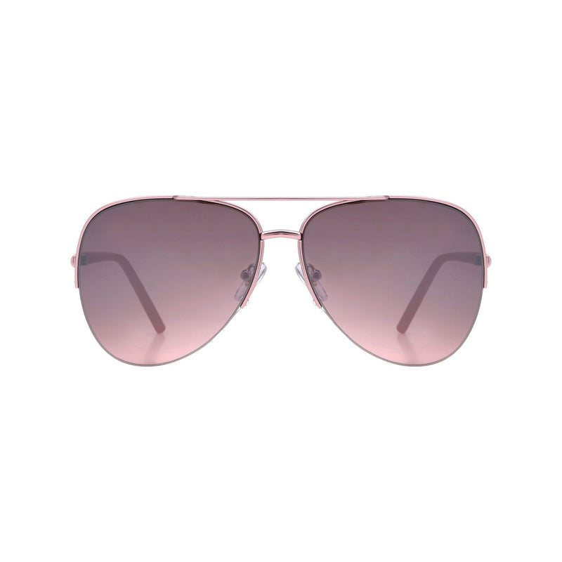 Boots Ladies Fashion pink semi-rimless sunglasses with gradient lenses - British product
