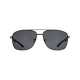 Boots Herren polarisierte Sonnenbrille Gunmetal Kristall Marineblau Rahmen, importiert aus Großbritannien