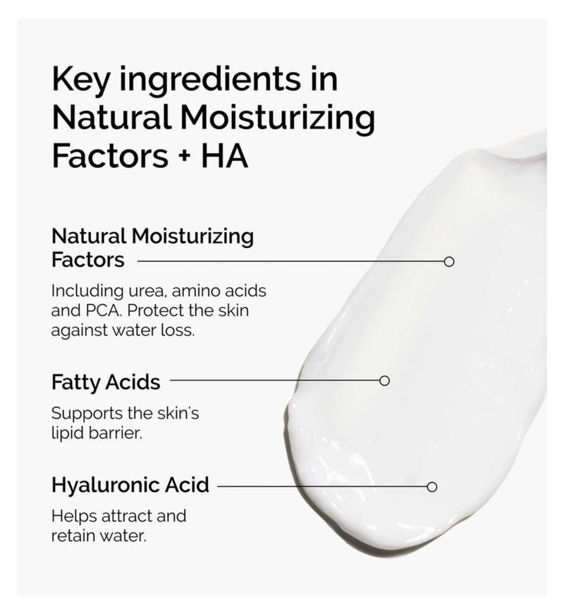 Die gewöhnliche Feuchtigkeitscreme mit Hyaluronsäure 30 ml (britische Marke)