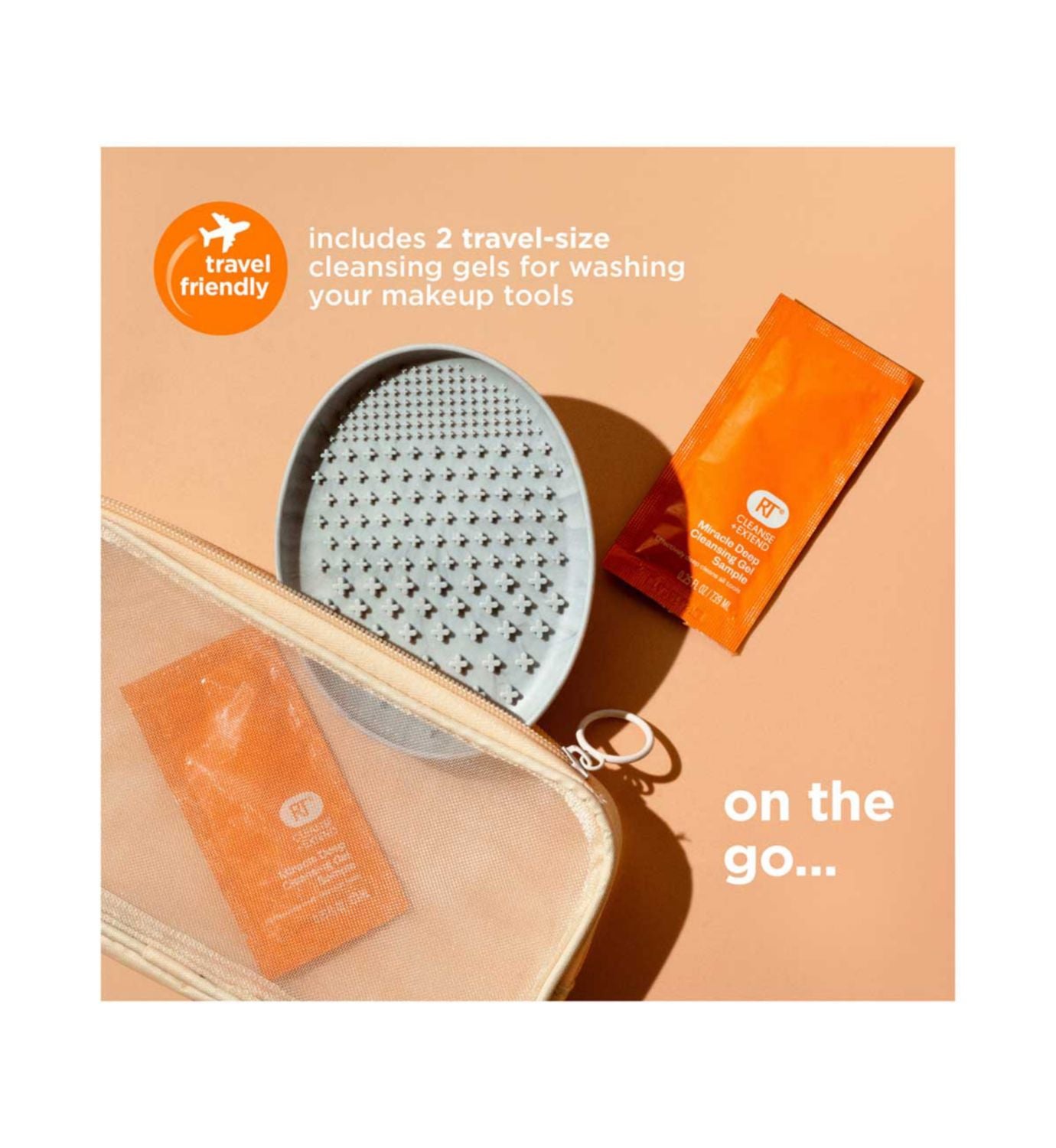 Real Techniques Brush Cleansing Palette, imported from the UK