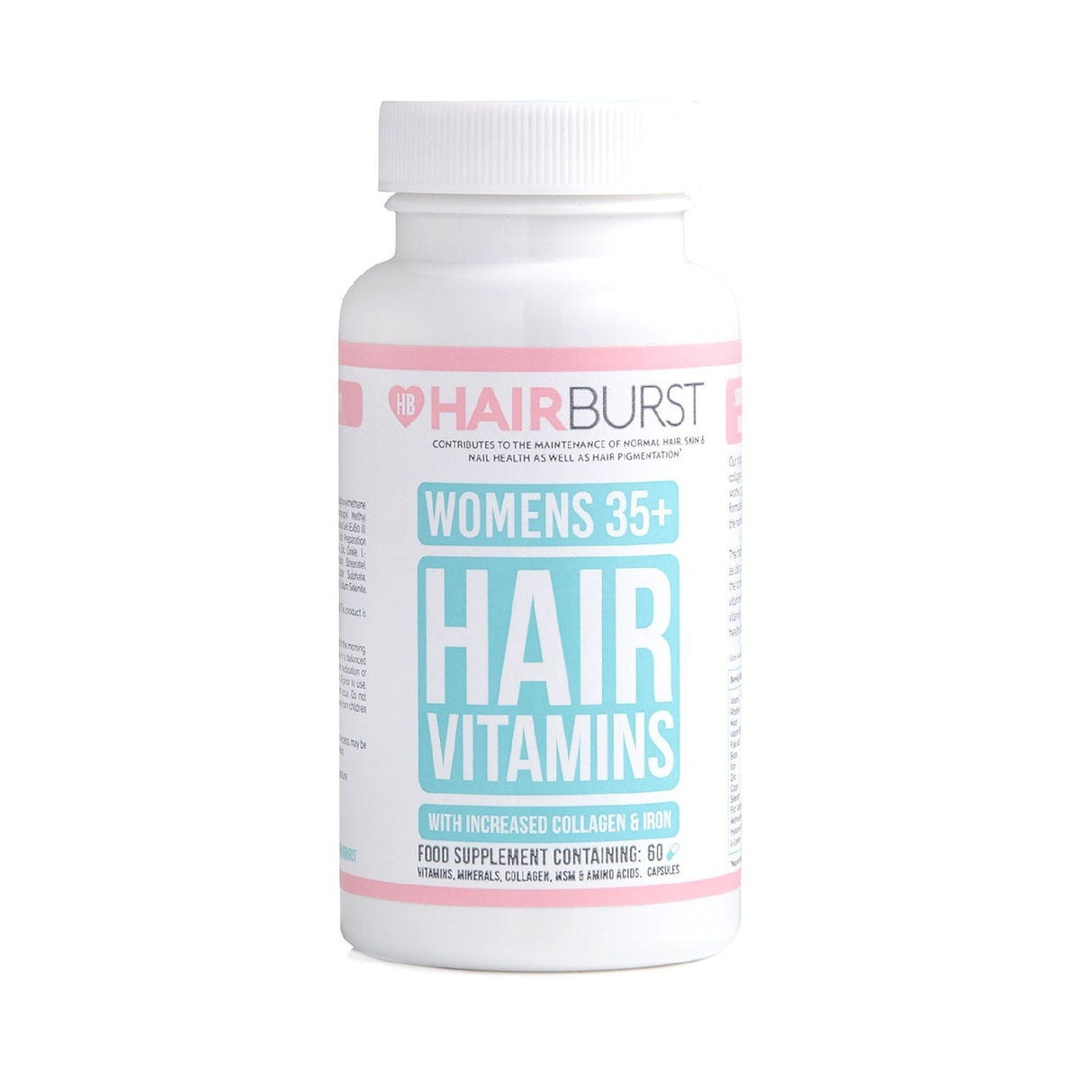 Hairburst hair vitamins 35+ 60 capsules (British brand)