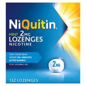 Boots NiQuitin Mint 2mg Lozenge Pack 132 Count- Buy online at McGrocer