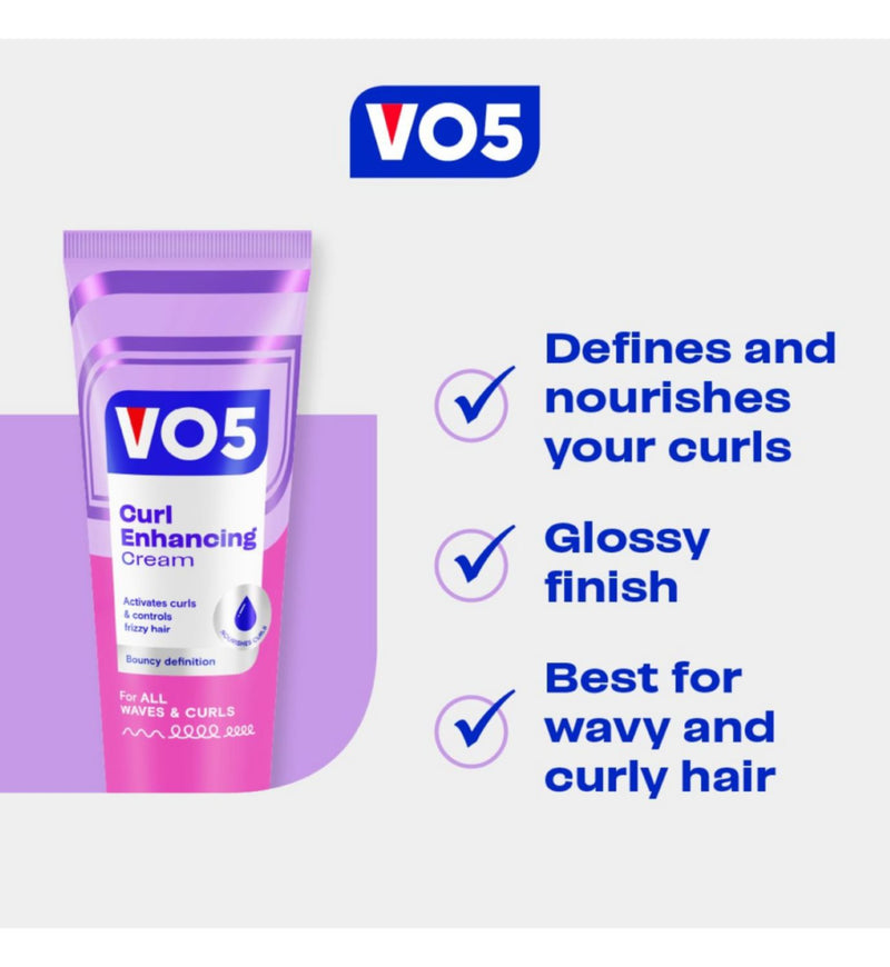 VO5 Enhance Über Nacht Lockencreme 125ml, UK-Version