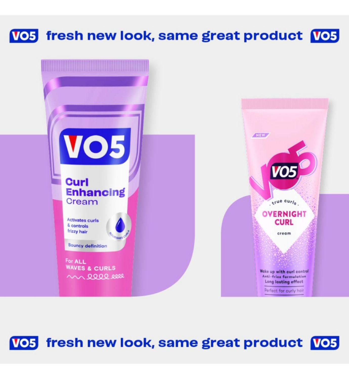 VO5 Enhance Über Nacht Lockencreme 125ml, UK-Version