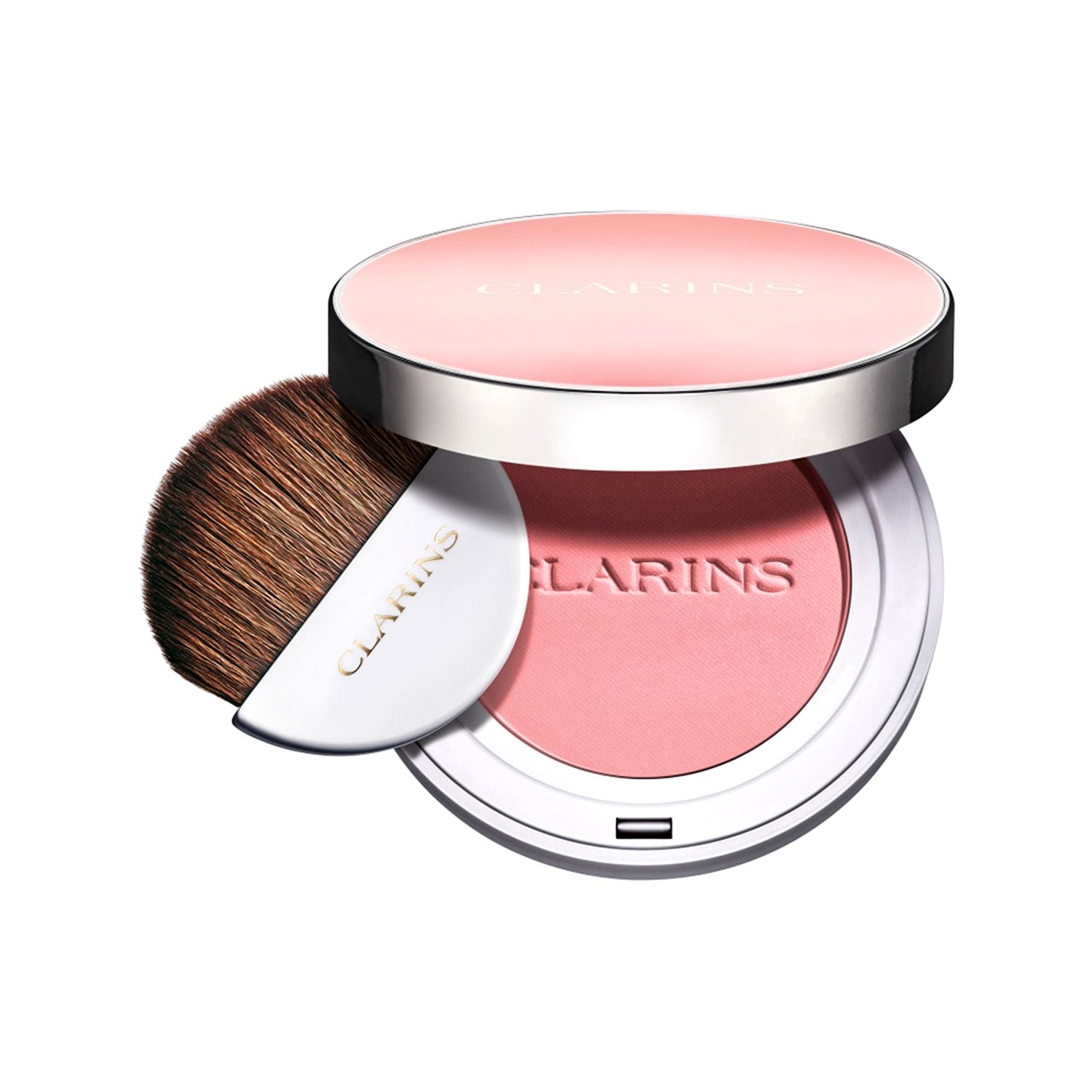 Clarins Joli Blush light compact makeup with brush - British product
