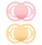 MAM Perfect 16 Months Soother Double Pack - Pink
