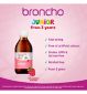 Bronchostop Junior hostesirup jordbærsmak spedbarn forkjølelse lindring 120ml