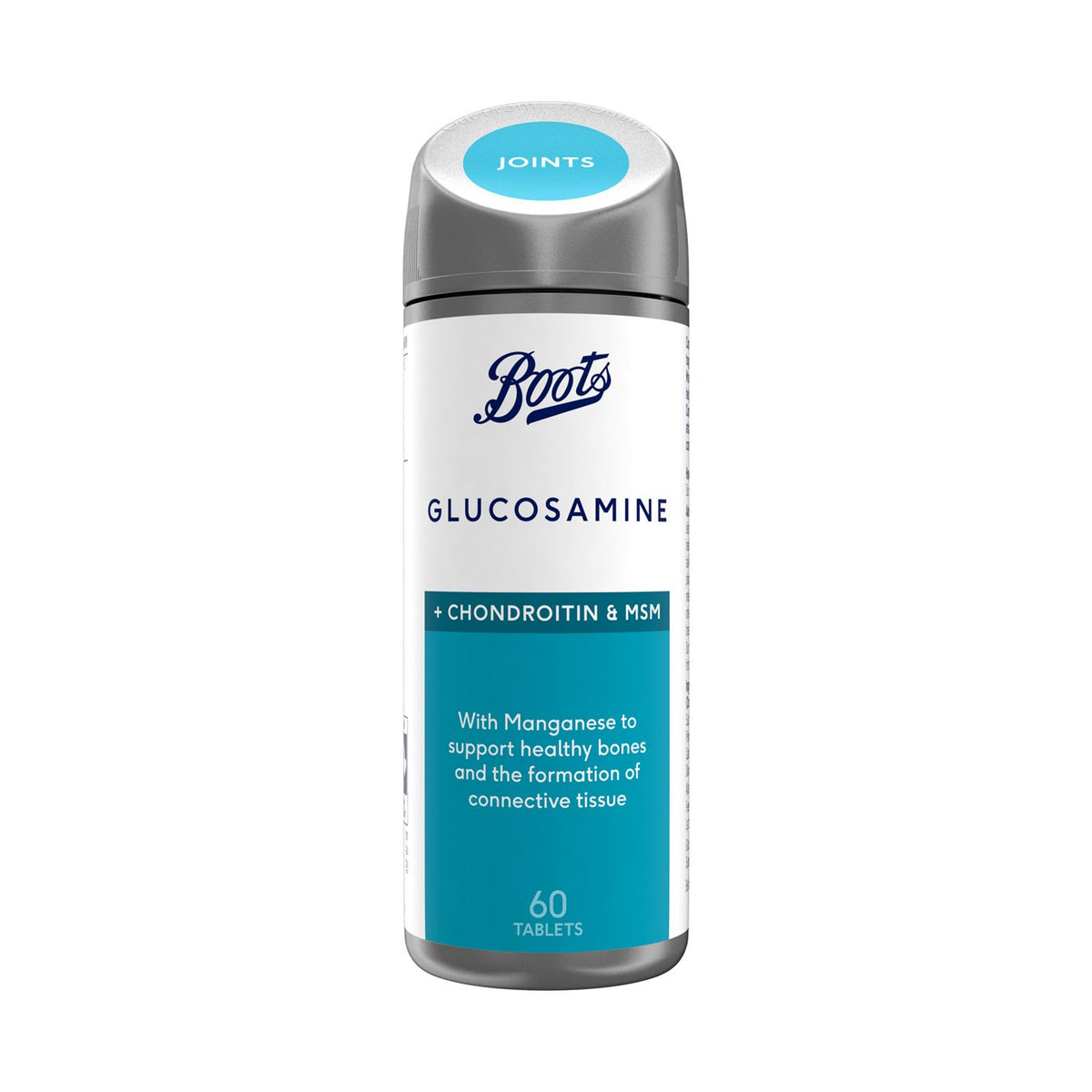 Boots Glucosamine + Chondroitin & MSM 60 Tablets - British product