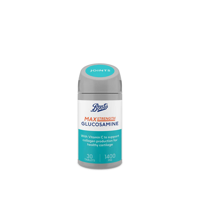 Boots Max Strength Glucosamine tablets 30 - British product
