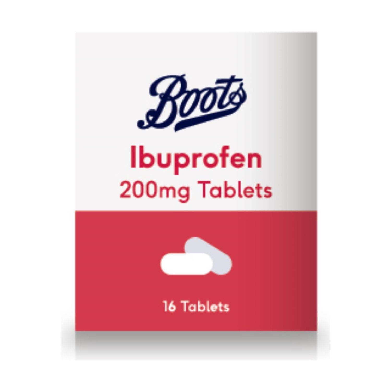Boots Ibuprofen 200mg tablets 16 pack - British product