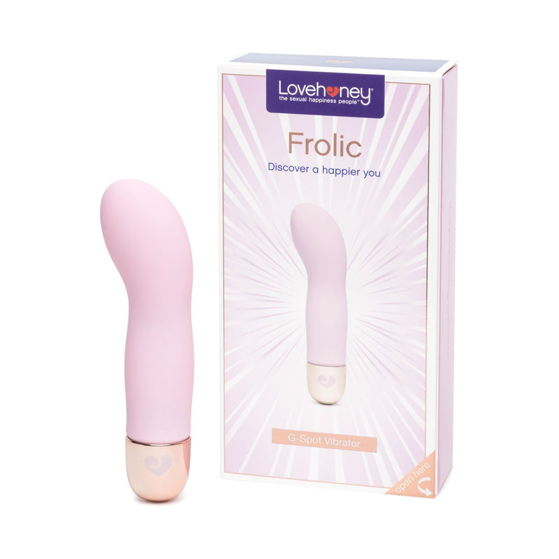 Lovehoney Frolic G-Spot Vibrator, imported from the UK