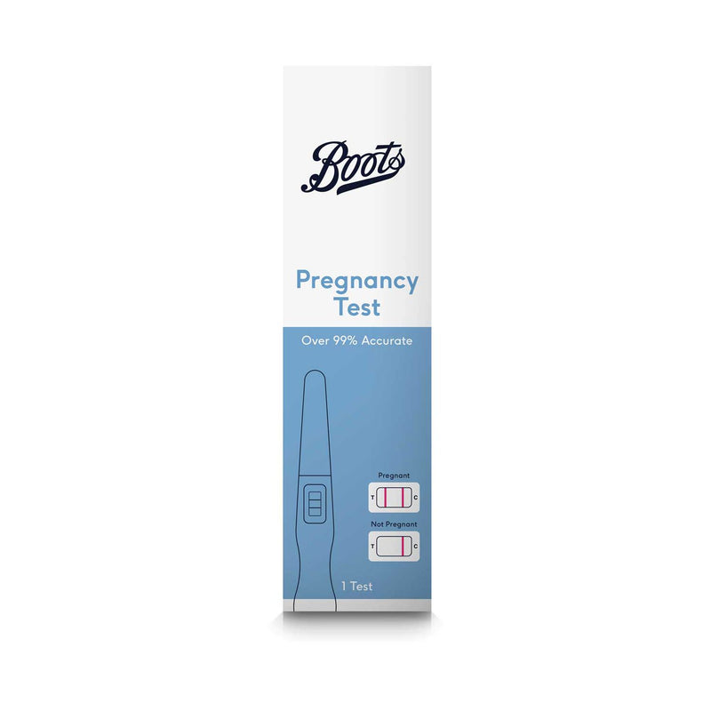 Test de grossesse Boots 1 unité pack unique - Produit britannique
