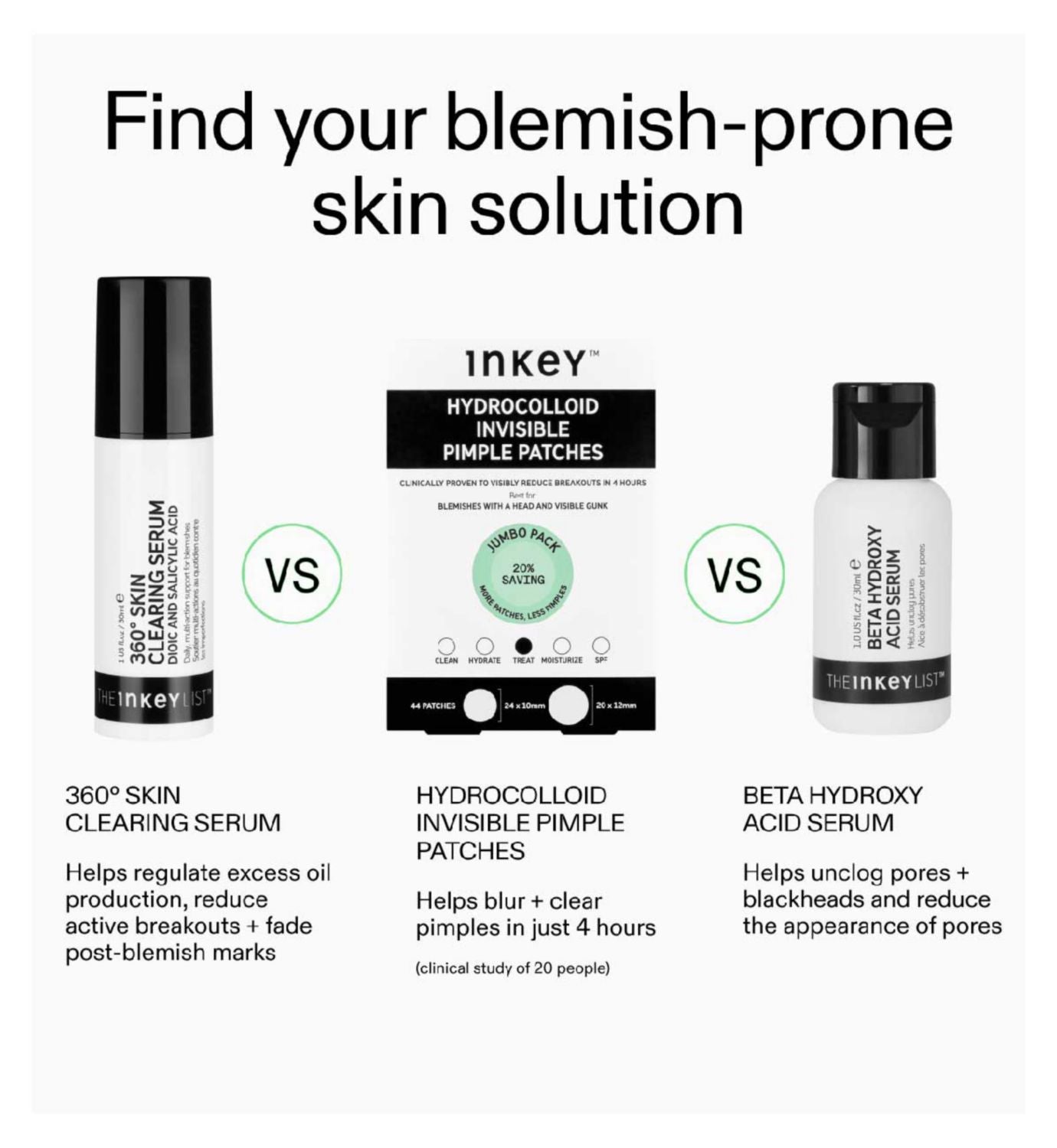 The INKEY List Beta Hydroxy Acid Serum 30ml, importiert aus Großbritannien