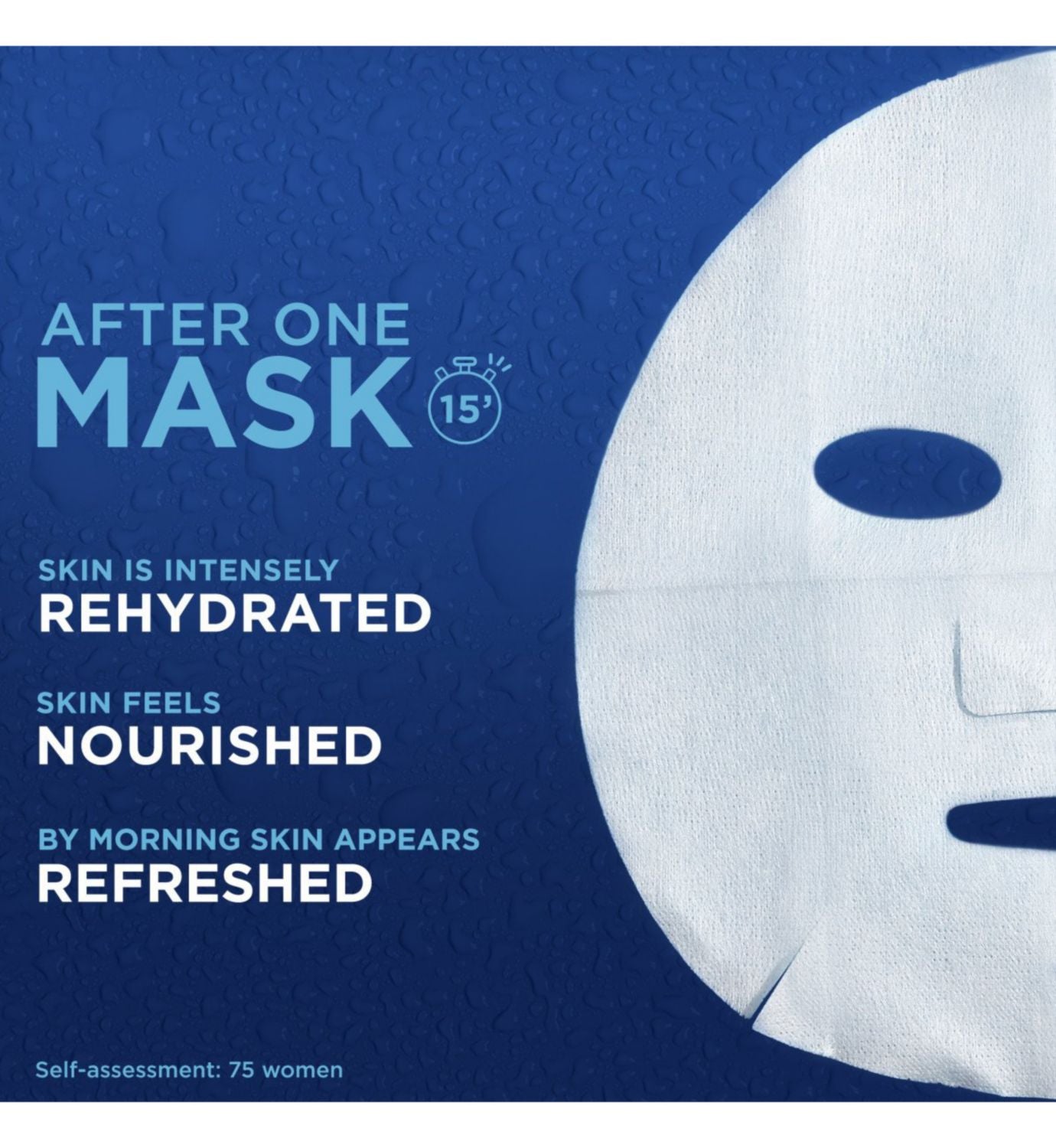 Garnier night time sheet mask 28g (British brand)