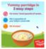 Cow & Gate banana wholegrain porridge baby cereal 200g, UK version