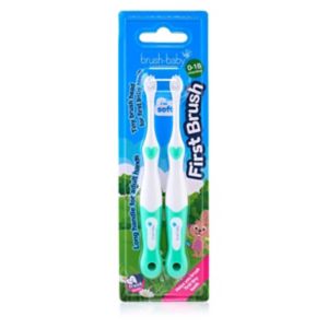 Brush-Baby First Brush Babyzahnbürste 2er Packung