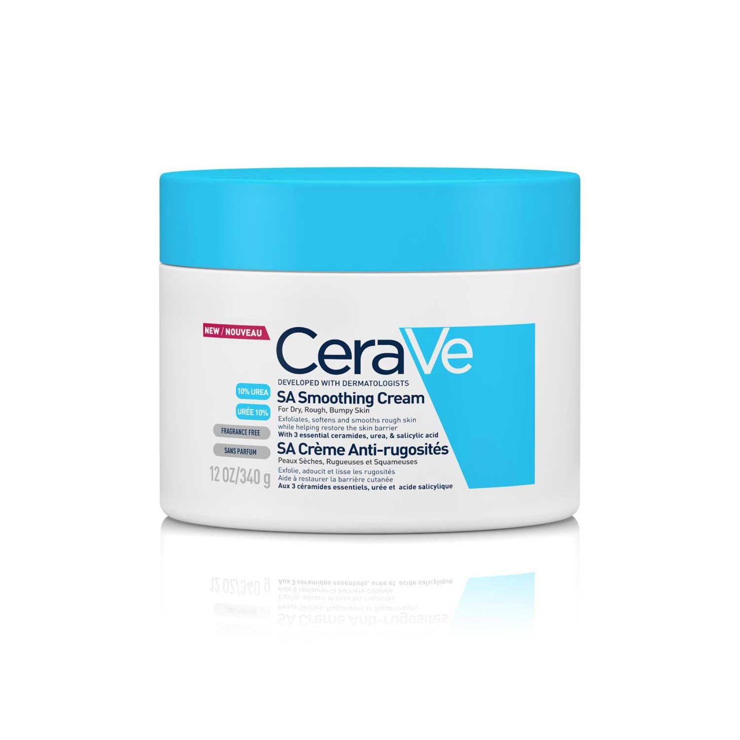 CeraVe SA Smoothing Cream Salicylic Acid 340g - British product