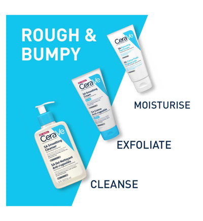 كريم CeraVe SA Smoothing Cream بحمض الساليسيليك لترطيب الجسم 340 جم