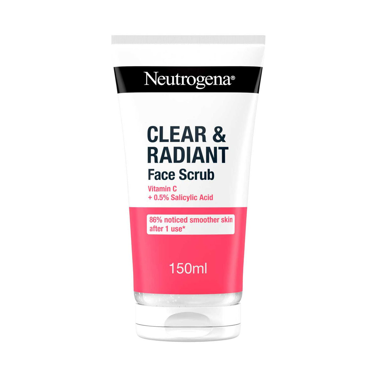 Neutrogena Clear & Radiant Gesichtspeeling mit Vitamin C 150ml (Britische Marke)