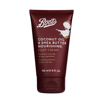 Crème nourrissante pour les pieds à l'huile de coco et au beurre de karité Boots 150ml