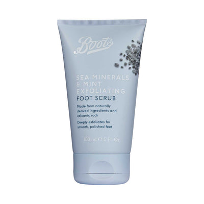 Boots Boots Sea Minerals & Mint Eksfolierende Fotkrem 150ml- Kjøp online hos McGrocer