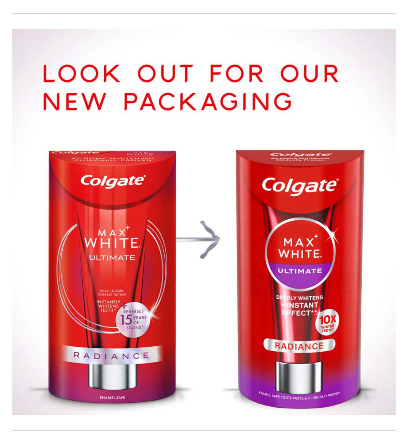 Pasta dental blanqueadora Colgate Max White Ultimate Radiance 75 ml - Producto británico