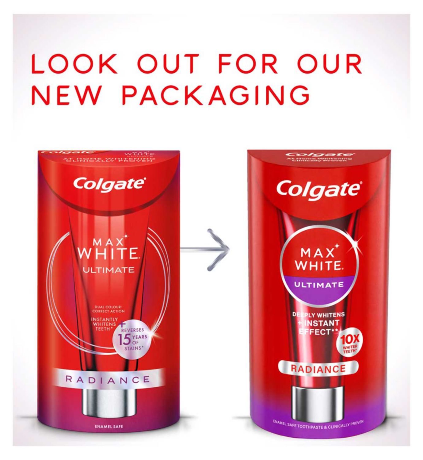 Pasta dental blanqueadora Colgate Max White Ultimate Radiance 75 ml - Producto británico