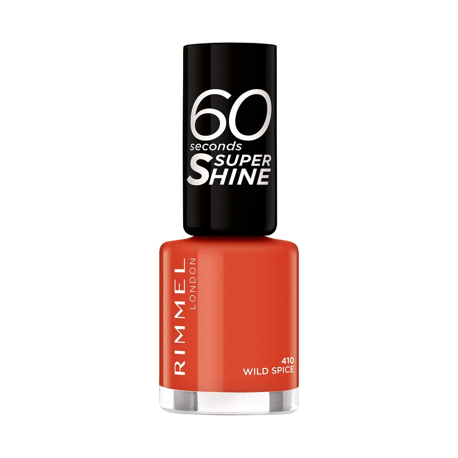 Rimmel London glitter nail polish Wild Spice, UK version