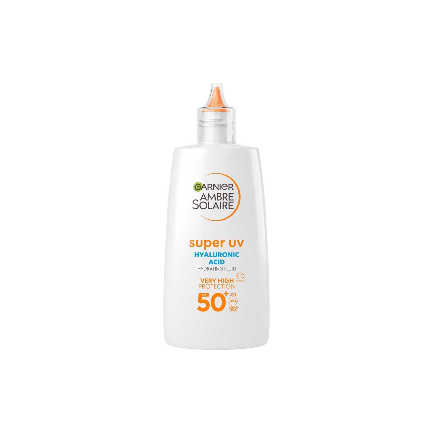Garnier Ambre Solaire SPF 50+ face fluid 40ml, imported from the UK